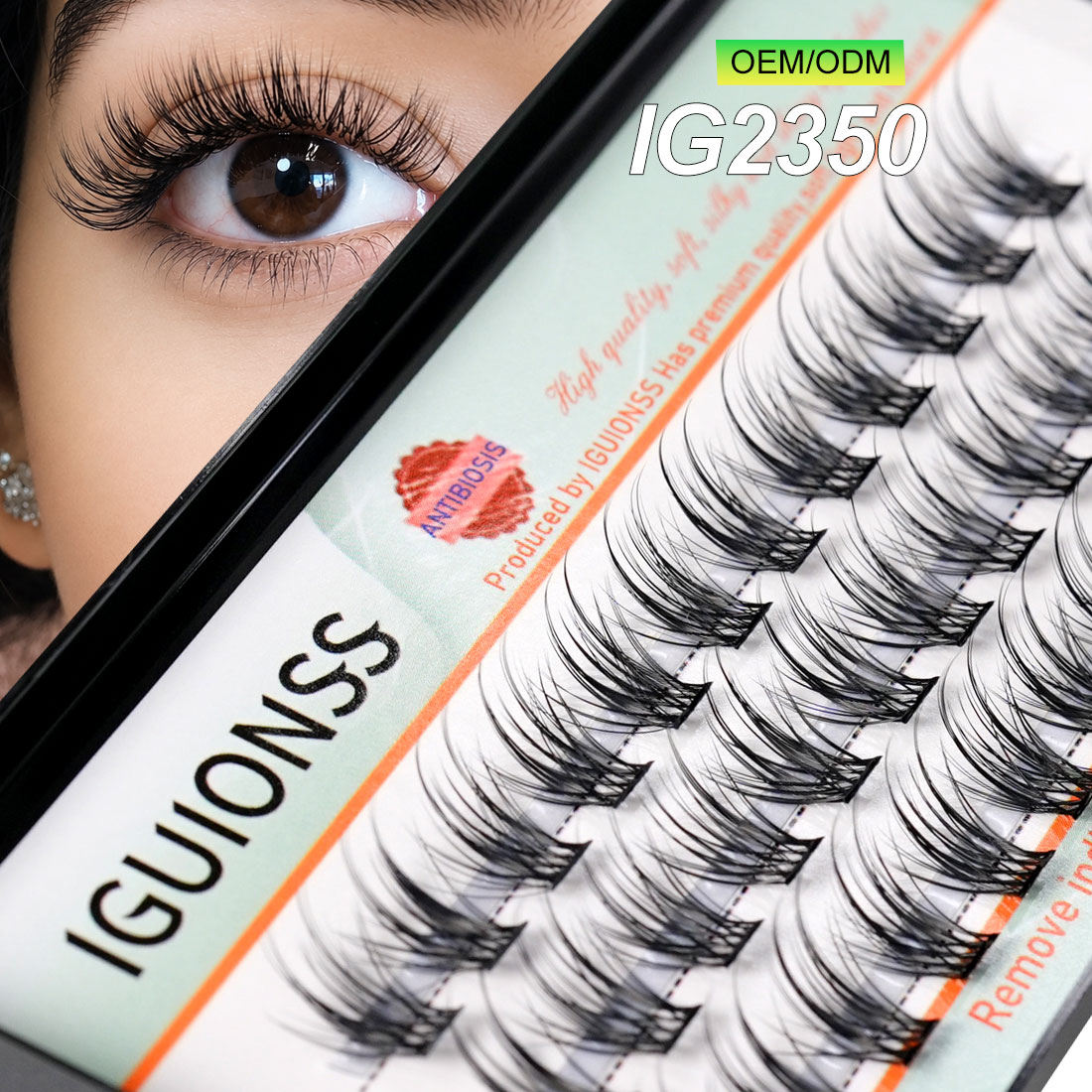 Eyelash Extension Human Hair - رموش عنكبوتيّة OEM ODM، وصلات رموش