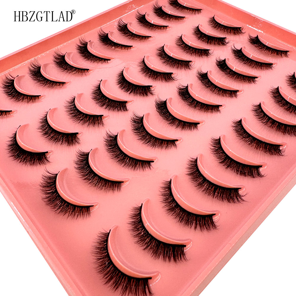 Eyelash Extension For Asian Eyes - 20 زوجًا جديدًا من الرموش الصناعية