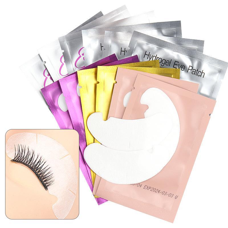 50 زوجًا من اللصقات المساعدة ل - مراجعة Eyelash Extension Eye Irritation وسعره