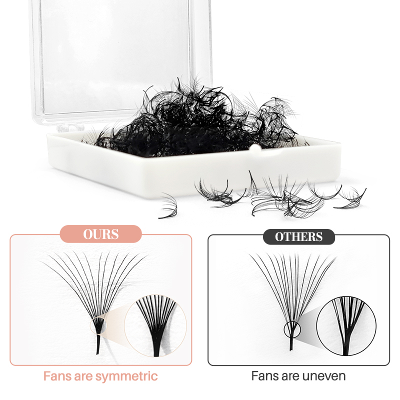 500 رموش فضفاضة مصنوعة مسبقًا، - مراجعة Eyelash Extension For Asian Eyes وسعره