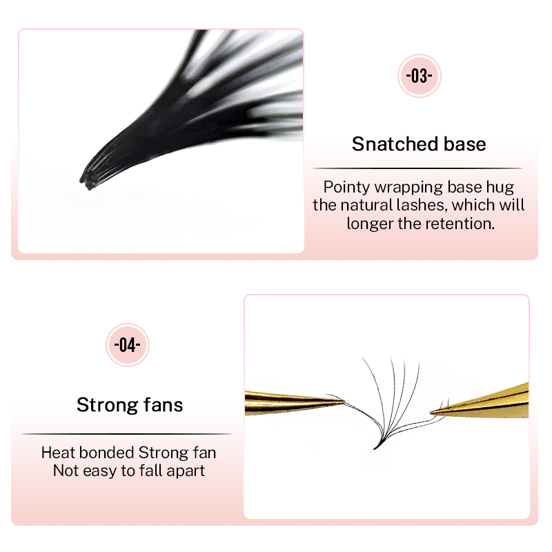 500 رموش فضفاضة مصنوعة مسبقًا، - مراجعة Eyelash Extension For Asian Eyes وسعره